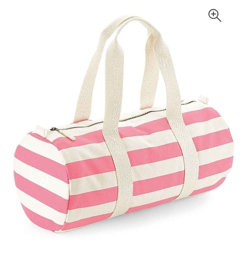 Westford mill personalised Nautical barrel bag