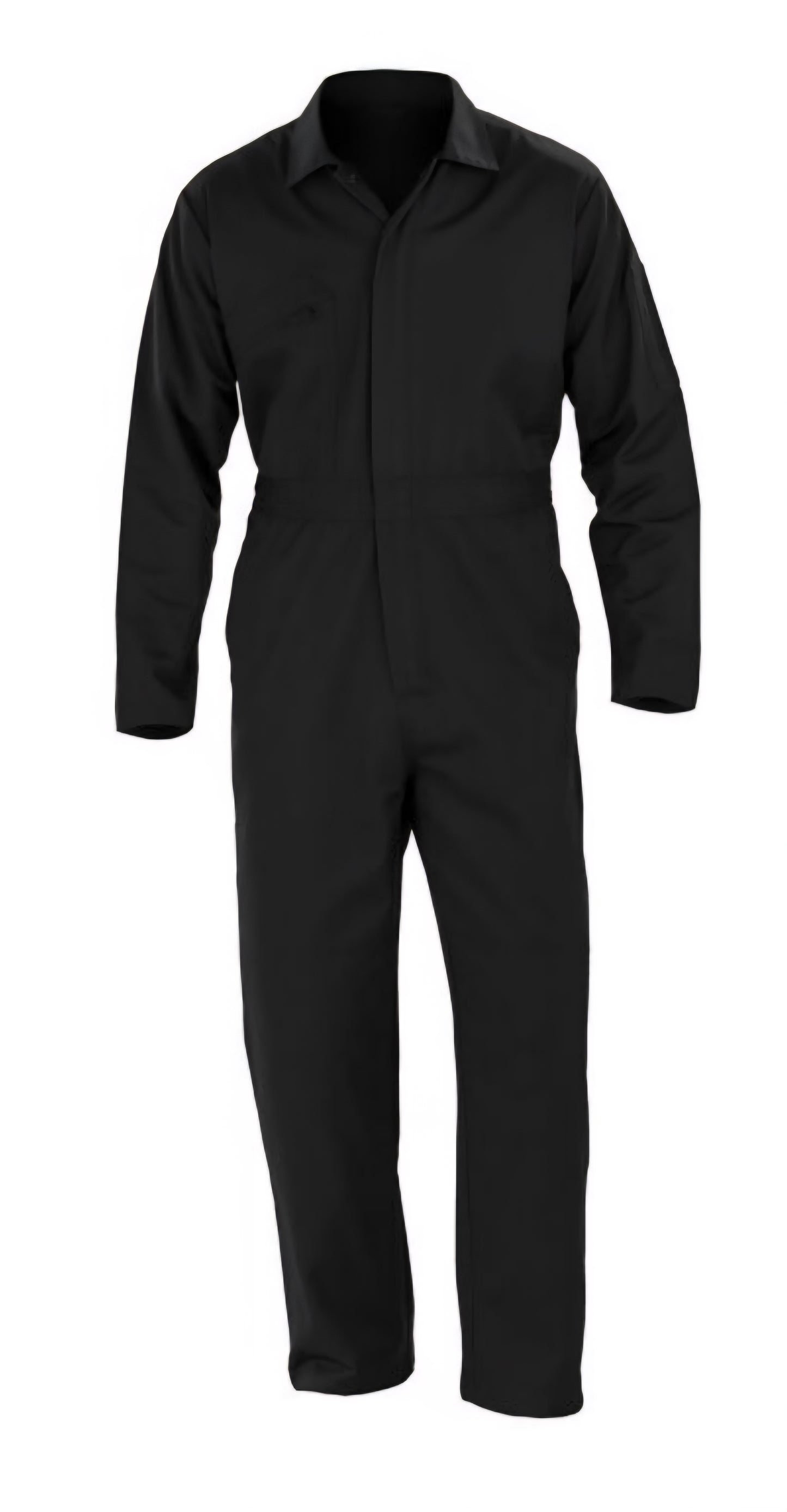 Recycled zip front overall