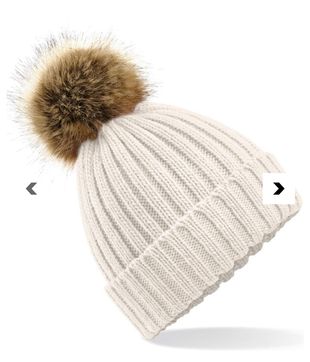 Womens pom pom hat