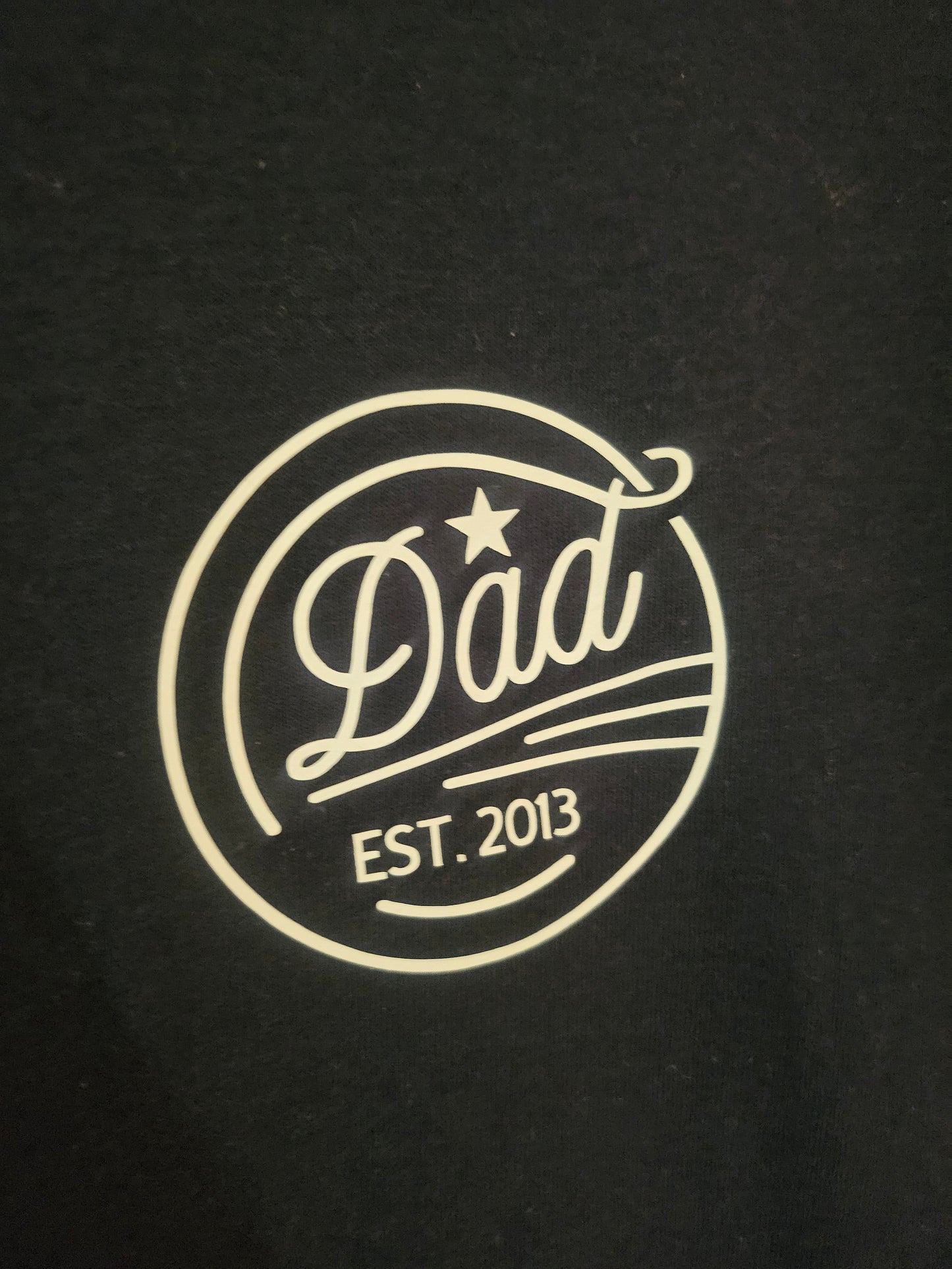 Dad Est personalised t shirt