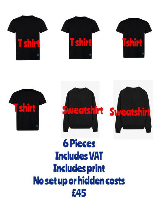 Work wear bundle, sole trader starter bundle