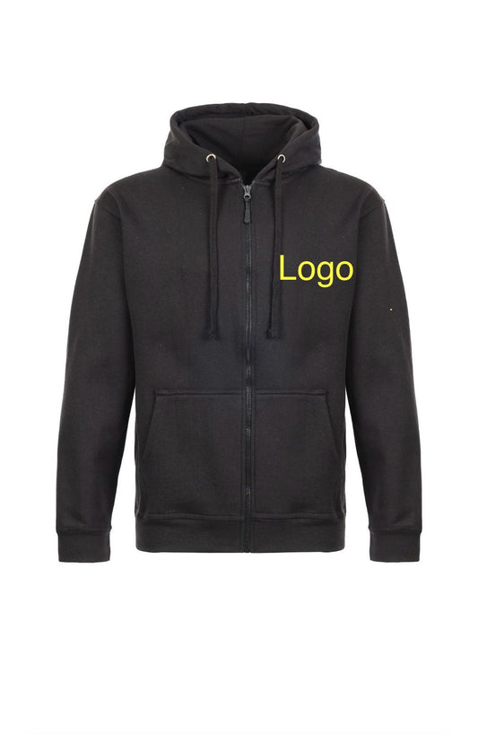 Work wear zip up hoodie
