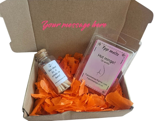 Rude Wax melt gift box