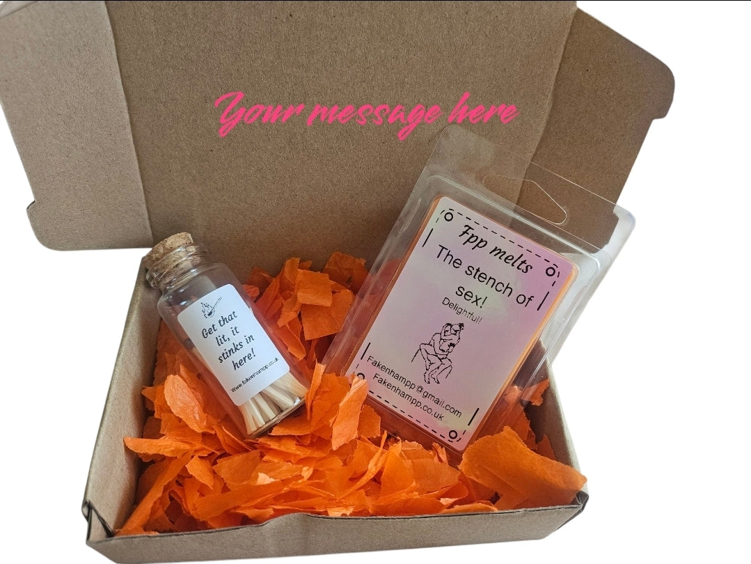 Rude Wax melt gift box