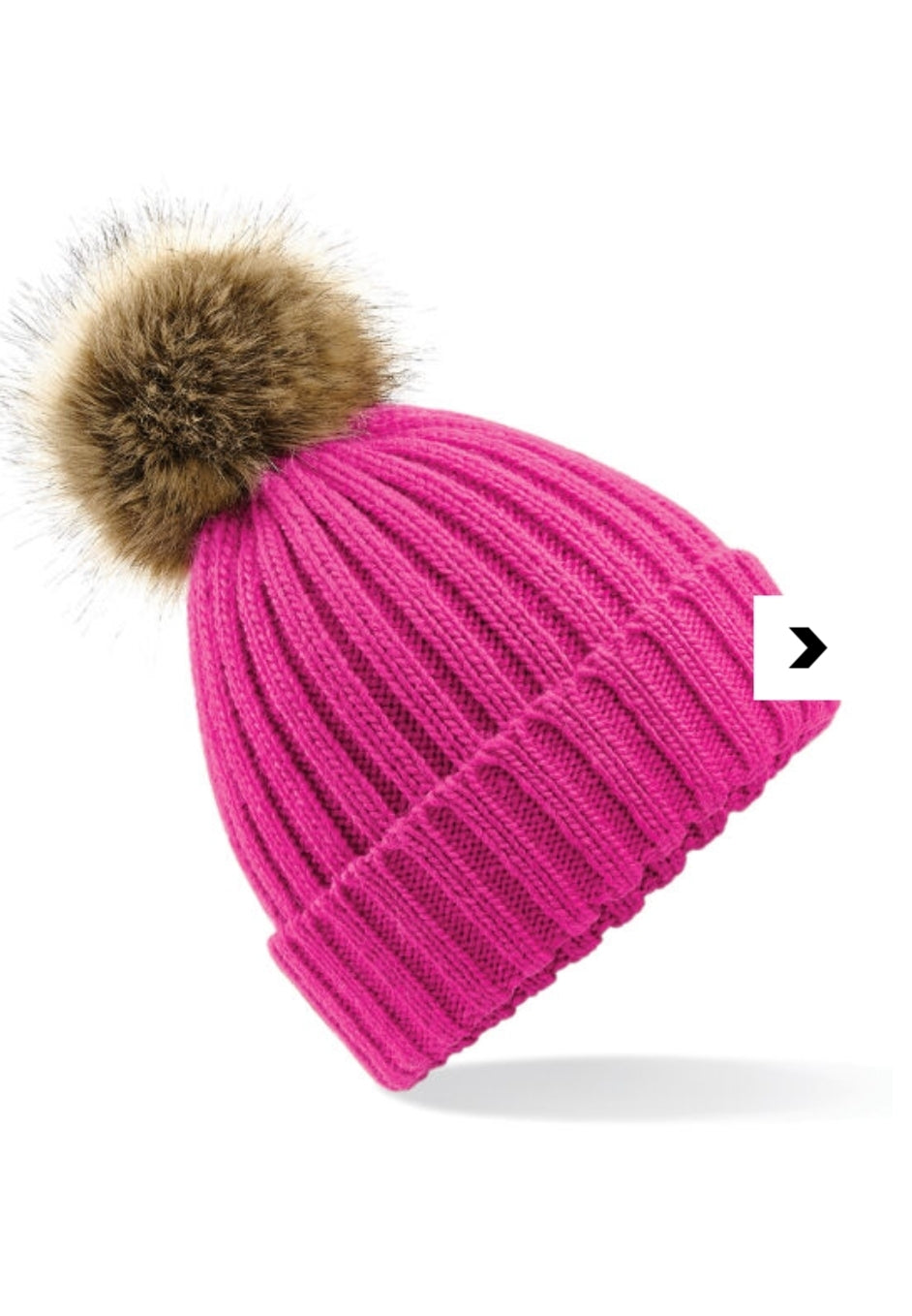 Womens pom pom hat