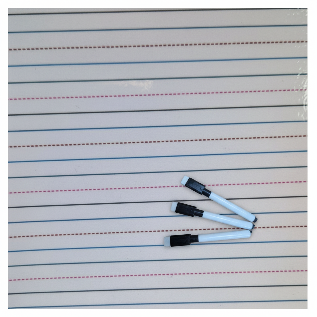 Resuable spare pens for personalised handwriting sheets