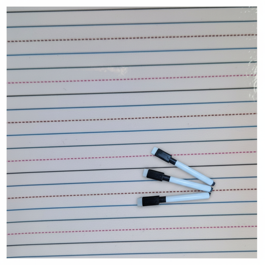 Resuable spare pens for personalised handwriting sheets